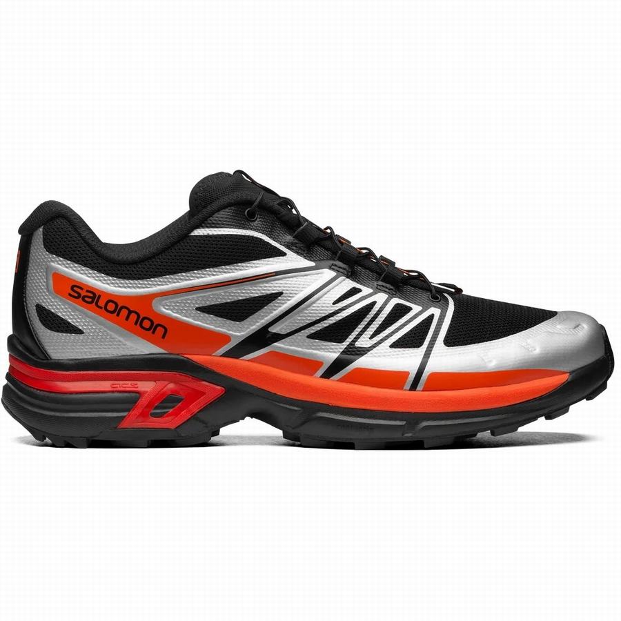 Salomon Xt-wings 2 Trail Löparskor Herr Svarta/Silver/Orange [OYL9974IX]